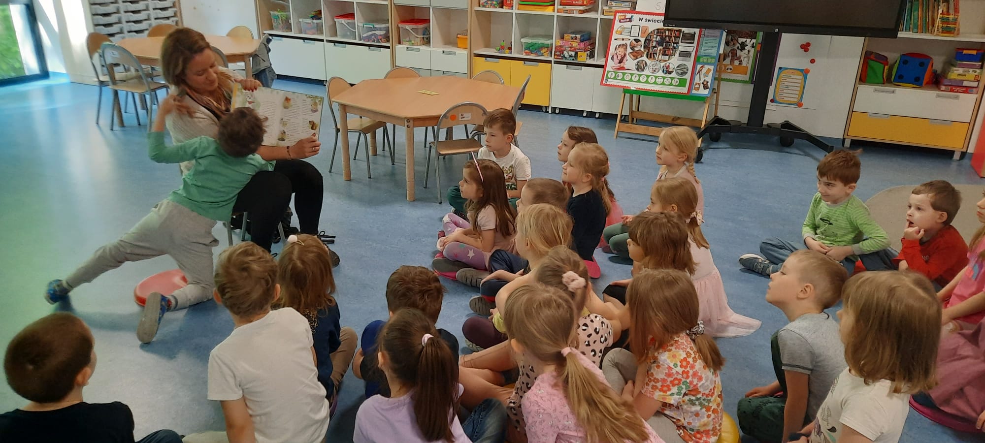 Read more about the article Realizacja programu „Książka moim przyjacielem – Rodzic czyta dzieciom”