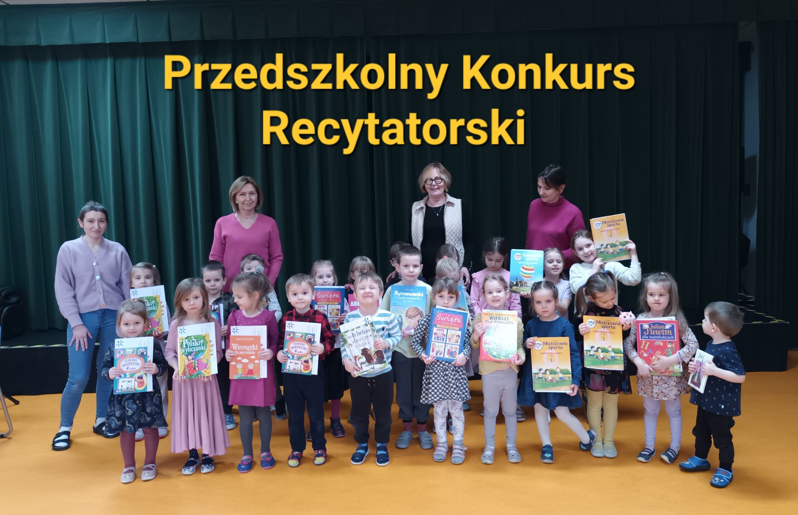 Read more about the article Przedszkolny Konkurs Recytatorski ,,Znane i lubiane wiersze Agnieszki Frączek”